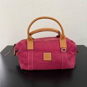 Dooney & Bourke💥SOLD OUT💥Pink and Tan Satchel with Leather Accents